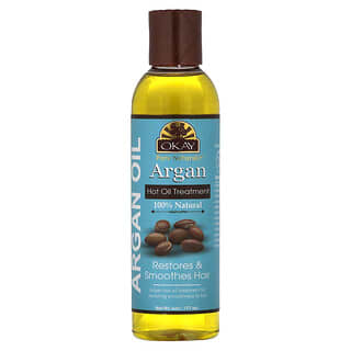 Okay Pure Naturals, Argan Hot Oil Treatment, heißes Argan-Öl, 177 ml (6 oz.)