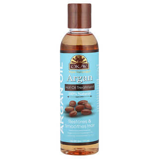Okay Pure Naturals, Argan Hot Oil Treatment, 6 oz (177 ml)