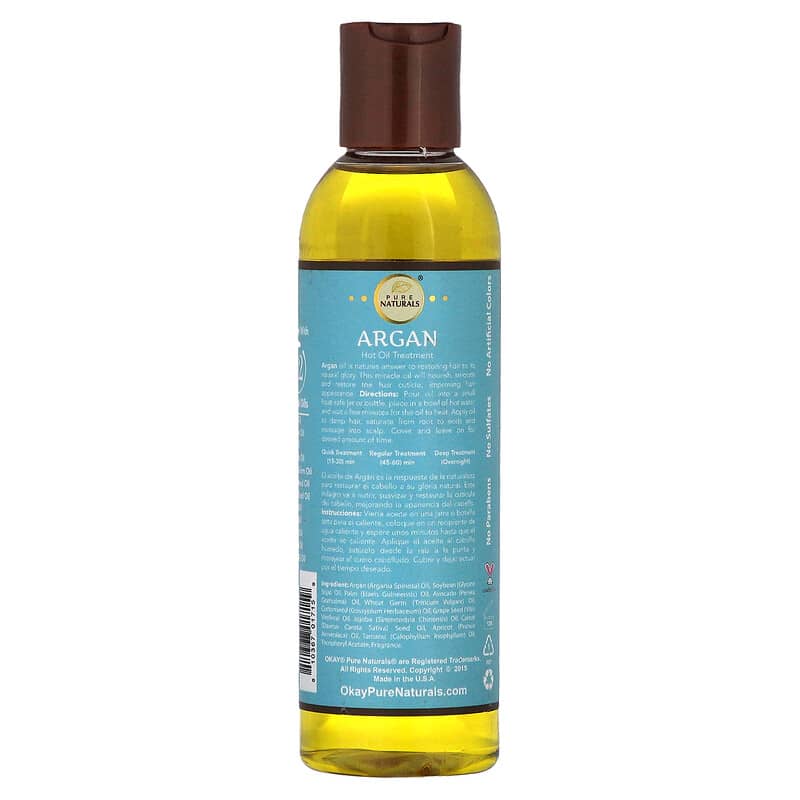 Argan Hot Oil Treatment, 6 oz (177 ml)