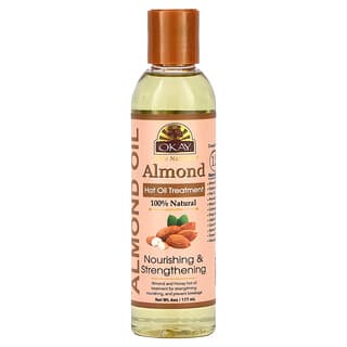 Okay Pure Naturals, Almond Hot Oil Treatment, 6 oz (177 ml)