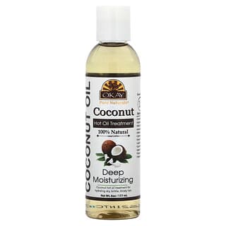Okay Pure Naturals, Coconut Hot Oil Treatment, Deep Moisturizing, 6 oz (177 ml)