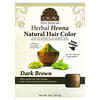 Herbal Henna Natural Hair Color, Dark Brown, 2 oz (56.7 g)