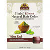 Herbal Henna Natural Hair Color, Wine Red, 2 oz (56.7 g)