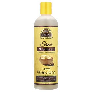 Okay Pure Naturals, Champú de karité, Ultrahumectante, 355 ml (12 oz. Líq.)