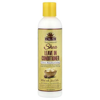 Okay Pure Naturals, 울트라 모이스처라이징 리브-인 컨디셔너, 시어, 237ml(8fl oz)