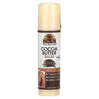 Okay Pure Naturals, Cocoa Butter Balm, Health Skin, 0.50 oz (15 ml)