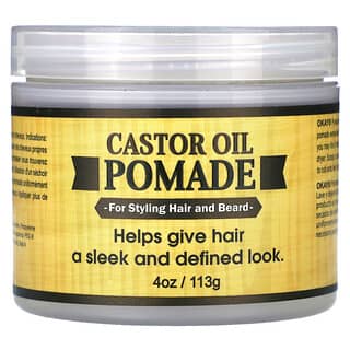 Okay Pure Naturals, Castor Oil Pomade, 4 oz (113 g)