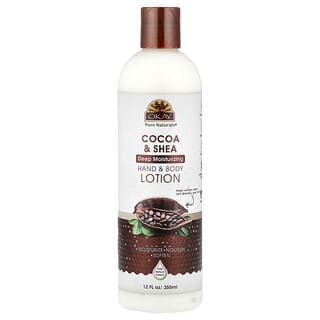 Okay Pure Naturals, Losyen Tangan & Badan, Koko & Shea, 12 fl oz (355 ml)