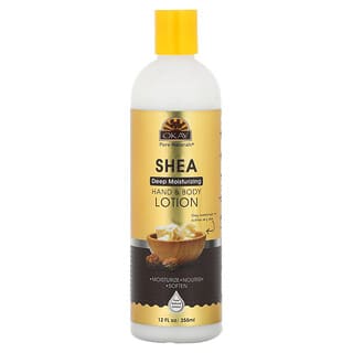 Okay Pure Naturals, Hand- und Körperlotion, Shea, 355 ml (12 fl. oz.)