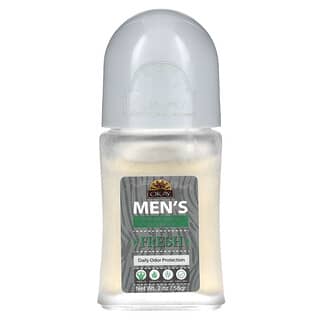 Okay Pure Naturals, Desodorante antitranspirante para hombres, Frescura, 2 oz