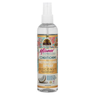 Okay Pure Naturals, Miami, Spray desenredante, Acondicionador, Coco`` 237 ml (8 oz)