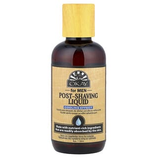 Okay Pure Naturals, 남성용 면도 후 리퀴드, 쿨링 효과, 118ml(4oz)