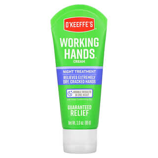 O'Keeffe's, Working Hands, Night Treatment, Hand Cream, 3 oz (85 g)