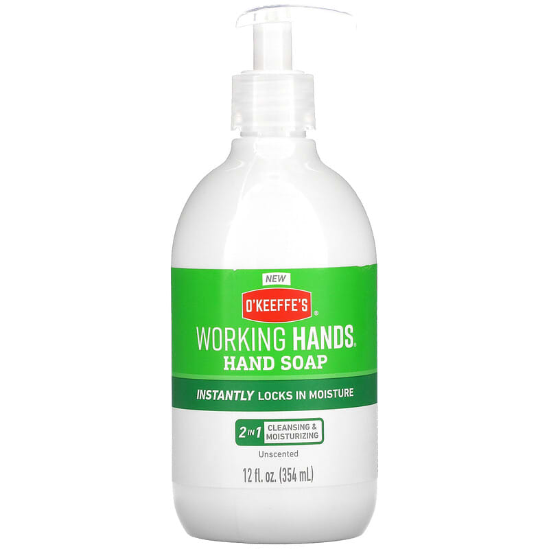 Working Hands, Hand Soap, Unscented, 12 fl oz (354 ml)