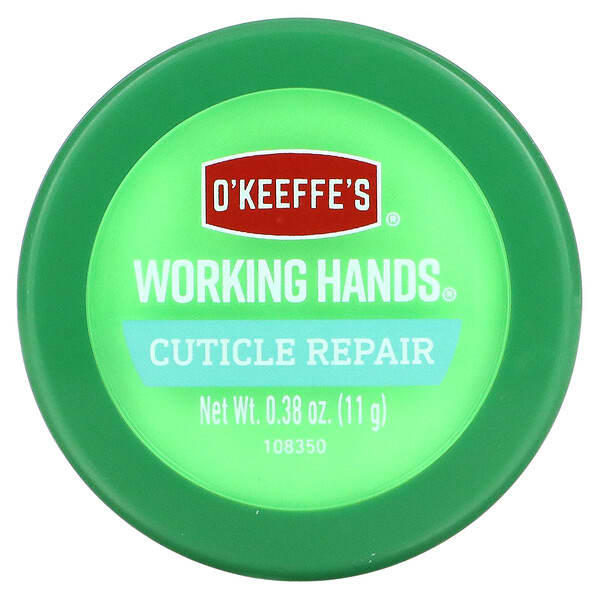 O'Keeffe's, Working Hands（ワーキングハンズ）、キューティクルリペア、11g（0.38オンス）