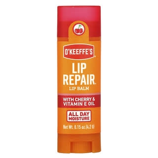 O'Keeffe's, Lip Balm Lip Repair, Cherry & Vitamin E Oil, 0.15 oz (4.2 g)