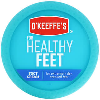 O'Keeffe's, Para pés saudáveis, creme para os pés, 91 g (3,2 oz)