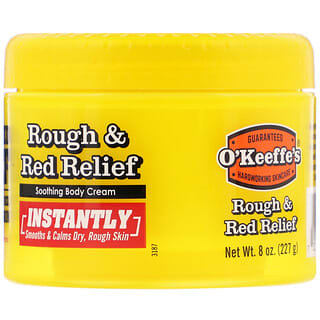 O'Keeffe's, Rough & Red Relief Soothing Body Cream, 8 oz. (227 g)