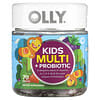 Suplemento multivitamínico y probiótico para niños, Yum Berry Punch`` 70 gomitas