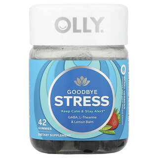 OLLY, Goodbye Stress®, 베리 버베나, 구미젤리 42개