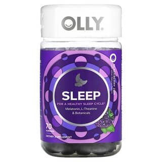 OLLY, Sleep, Blackberry Zen, 70 Fruchtgummis