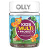 Multi + Probiotic للأطفال ، Yum Berry Punch ، 100 علكة