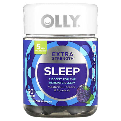 OLLY, Sleep, Blackberry, 50 Gummies