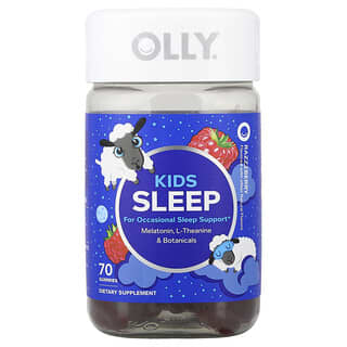 OLLY, Kids Sleep Gummies, Razzzberry, 70 Gummies