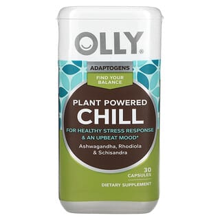 OLLY‏, Plant Powered Chill‏, 30 כמוסות
