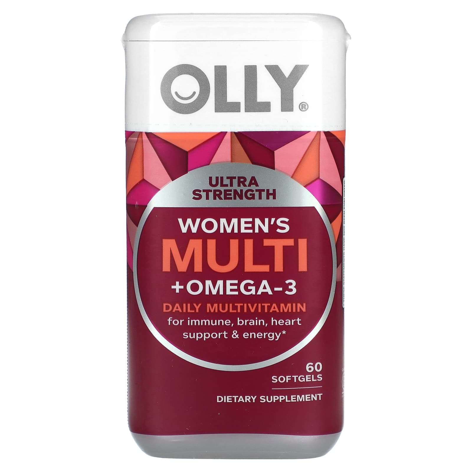 Women s Multi Omega 3 Daily Multivitamin Ultra Strength 60 Softgels