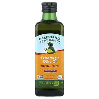 California Olive Ranch‏, שמן זית כתית מעולה, Global Blend, עדין, 500 מ"ל (16.9 אונקיות נוזל)