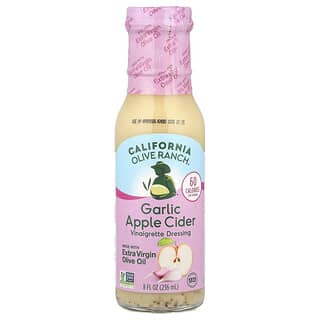 California Olive Ranch, 갈릭 애플 사이다 비네그레트 드레싱, 236ml(8fl oz)