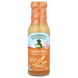 California Olive Ranch, Vinaigrette au miso et aux carottes, 236 ml