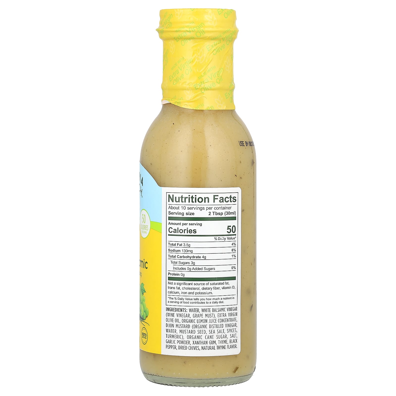 California Olive Ranch, Lemon White Balsamic Vinaigrette Dressing, 10 