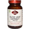 Extracto de hoja de olivo, 500 mg, 60 cápsulas vegetarianas