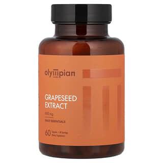 أولمبيان لابس‏, خلاصة بذور العنب ، 600 ملجم ، 60 كبسولة