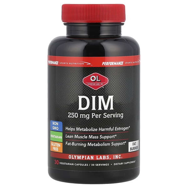 Olympian Labs DIM, 30 Vegetarian Capsules