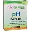 pH Papers, 6.0-8.0 Range, Single Roll Dispenser 15 ft