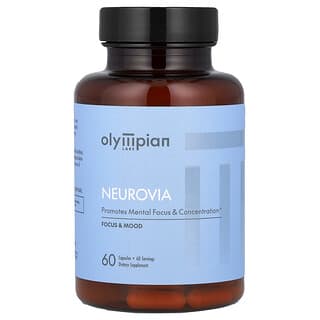 Olympian Labs, Neurovia, 60 cápsulas