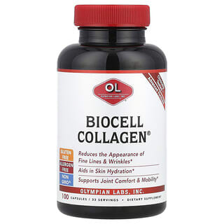 Olympian Labs, BioCell Collagen, 1500 mg, 100 Kapseln