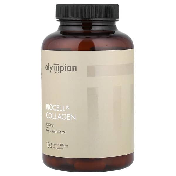 Olympian Labs, BioCell Collagen, 1500 mg, 100 Kapseln