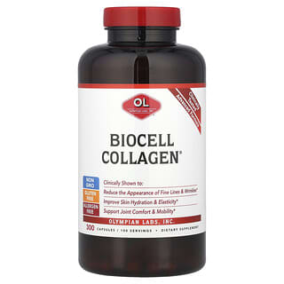 Olympian Labs, BioCell Collagen®, 300 Cápsulas