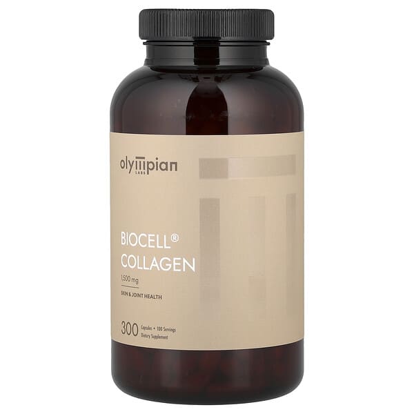 Olympian Labs, BioCell Collagen®, 캡슐 300정