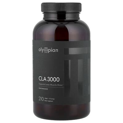 Olympian Labs, CLA 3000 Conjugated Linoleic Acid, 210 Softgels