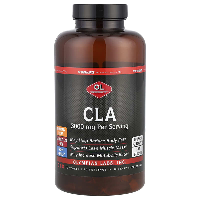 CLA, 210 cápsulas blandas (1000 mg por cápsula blanda) - Main Image