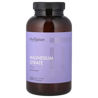 Olympian Labs, Magnesium Citrate, 300 Capsules (133 mg per Capsule)
