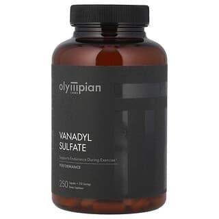 Olympian Labs, ванадилсульфат, 20 мг, 250 капсул