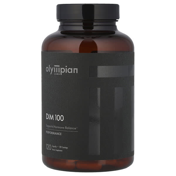 Olympian Labs, DIM 100, 120 Capsules (100 mg per Capsule) — product photo 1