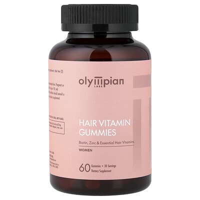 Olympian Labs, Women's Hair Care Gummies, 60 Gummies