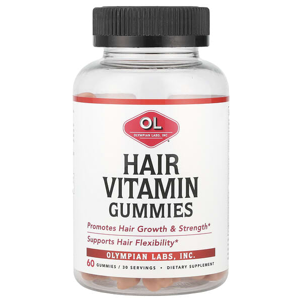 Olympian Labs, Hair Vitamin Gummies, 60 Gummies